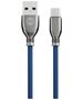 Forever Tornado cable USB - USB-C 1,0 m 3A navy blue