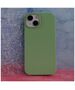 Solid Silicon case for iPhone 15 6,1&quot; light green