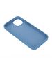 Solid Silicon case Silicon for iPhone 11 light blue