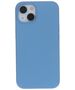 Solid Silicon case for iPhone 14 6,1&quot; light blue