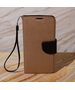 Smart Fancy case for Motorola Moto E22 black-gold