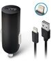 Forever M02 car charger 1x USB 1A black + Lightning cable