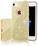 Glitter 3in1 case for iPhone X / XS gold