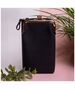 2in1 phone bag black