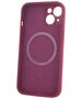 Mag Invisible case for iPhone 15 6,1&quot;  burgundy