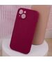 Mag Invisible case for iPhone 12 6,1&quot;  burgundy