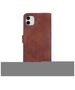 Smart Velvet case for Motorola Moto E22 brown