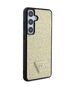 Guess case for Samsung Galaxy S24 Plus GUHCS24MHDGPPD gold HC RHINESTONE TRIANGLE