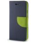 Smart Fancy case for Motorola Moto E22 green-blue