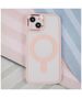 Satin Clear Mag case for iPhone 13 Pro 6,1&quot; pink