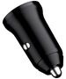 Devia car charger Smart Mini PD QC 3.0 30W 1x USB-C 1x USB black