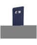 Genuine Leather Smart Pro case for Samsung Galaxy S21 FE navy blue