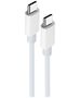 Maxlife MXUC-05 cable USB-C - USB-C 2,0 m 60W white