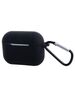 Case for Airpods Pro black with pendant