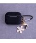 Case for Airpods Pro black with pendant