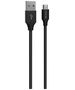 Devia cable Gracious USB - MicroUSB 2,0 m 2,1A black