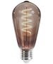 LED Bulb Filament E27 ST64 4W 230V 2000K 250lm SF smoked Forever Light