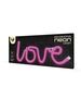 Neon LED Light LOVE pink Bat + USB FLNEO5 Forever Light