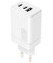 Maxlife MXTC-08-65ACC PD QC charger 2x USB-C 1x USB 65W white