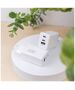 Maxlife MXTC-08-65ACC PD QC charger 2x USB-C 1x USB 65W white