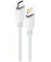 Maxlife MXUC-05 cable USB-C - Lightning 2,0 m 20W white