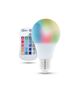 LED Bulb E27 A60 RGB + White 9W + RC Forever Light