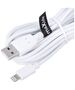 Maxlife cable USB - Lightning 3,0 m 2A white