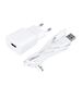 Maxlife MXTC-01 charger 1x USB 2.1A white + Lightning cable