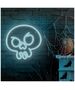 Neon PLEXI LED GRAFFITI SKULL turquoise FPNE15 Forever Light