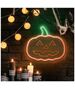 Neon PLEXI LED PUMPKIN WITH STEM orange green NNE13 Neolia