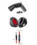 Rebeltec wired headphones AUDIOFEEL2 red