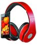 Rebeltec wired headphones AUDIOFEEL2 red