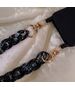 Phone chain long mottled black