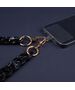 Phone chain long mottled black