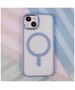 Satin Clear Mag case for iPhone 14 Pro 6,1&quot; blue