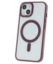 Satin Clear Mag case for iPhone 12 / 12 Pro 6,1&quot; purple