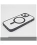 Satin Clear Mag case for iPhone 13 Pro 6,1&quot; black