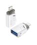 XO adapter NB256A OTG USB - Lightning white