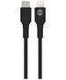 Forever CC-06 PD QC car charger 1x USB-C 1x USB 20W black + USB-C - Lightning cable 27W