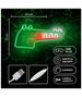 Neon PLEXI LED JURASSIC CROC green FLNJ03 Forever Light