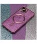 Glitter Chrome Mag case for iPhone 15 Plus 6,7&quot; pink