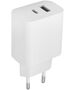 Maxlife MXTC-06 PD QC charger 1x USB-C 1x USB 30W white