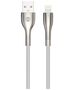 Forever Sleek cable USB - Lightning 1,0 m 2.4A white