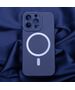 Silicon Mag case for iPhone 12 Pro Max 6,7&quot; dark blue