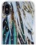 Gold Glam case for Samsung Galaxy A54 5G feathers