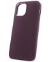 Satin case for iPhone 12 / 12 Pro 6,1&quot; burgundy