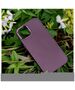 Satin case for iPhone 12 / 12 Pro 6,1&quot; burgundy