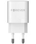 Forever TC-05 GaN PD QC charger 1x USB-C 1x USB 33W white