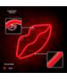 Neon LED Light LIPS red Bat + USB FLNEO8 Forever Light