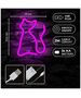 Neon LED Light CAT pink Bat + USB FLNEO4 Forever Light